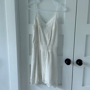 Hive and Honey White gauze sundress